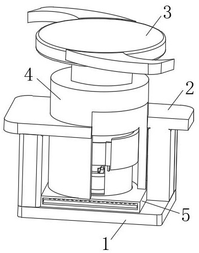 Rapid separation equipment for cell suspension