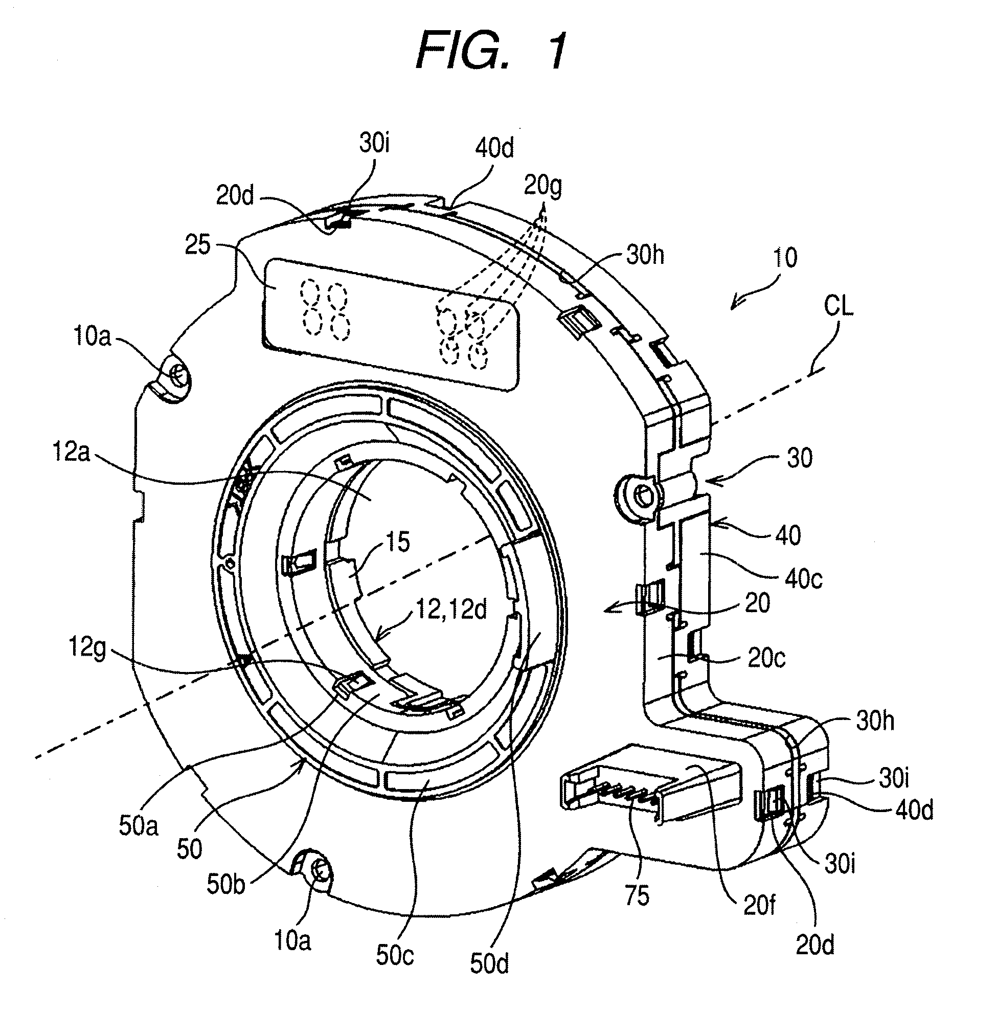 Rotary angle detecting device