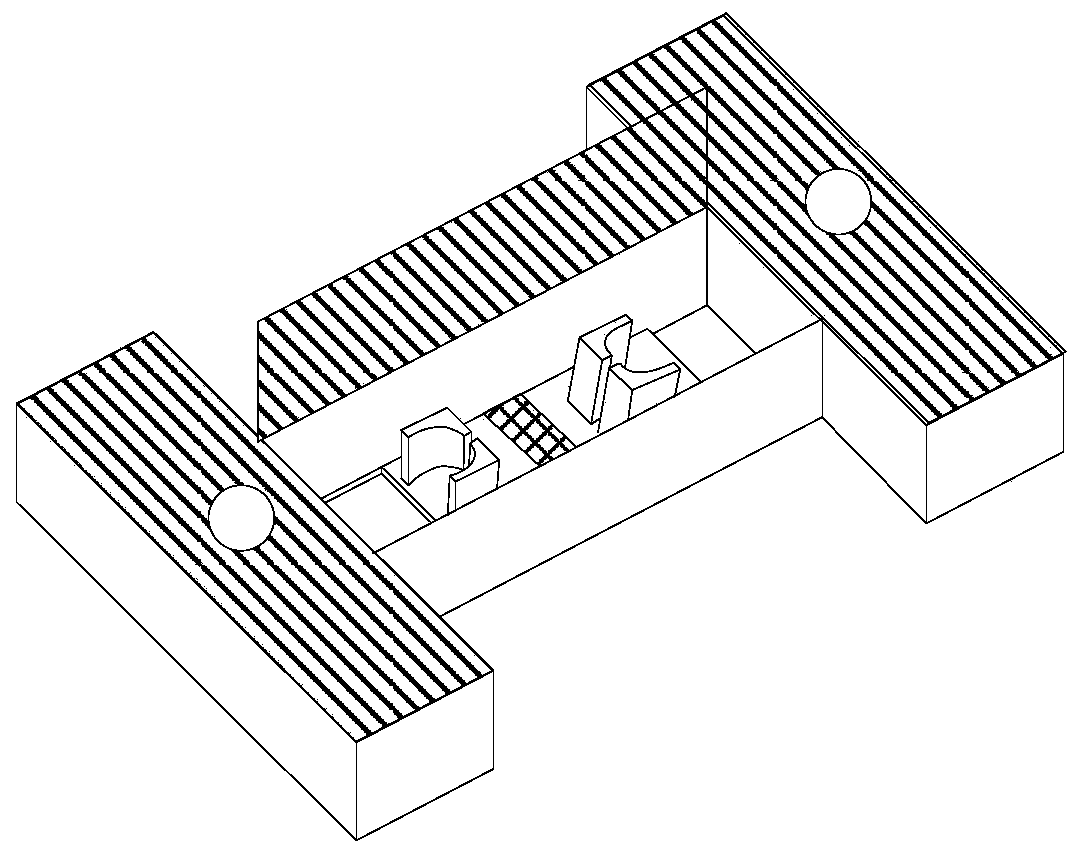 A microfluidic chip with three-dimensional graphene interface and its preparation method