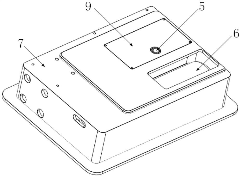 Ultra-thin power assembly for automatic driving collision target vehicle carrying platform