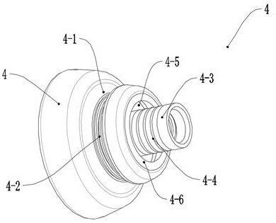 Cutting uterine manipulator based on fluid auxiliary means