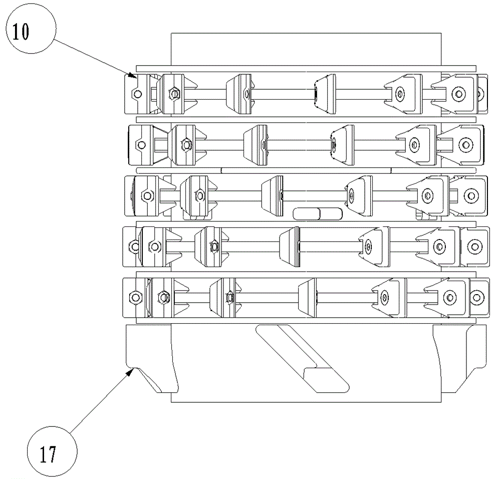 Vertical type cylindrical classifying pulverizer