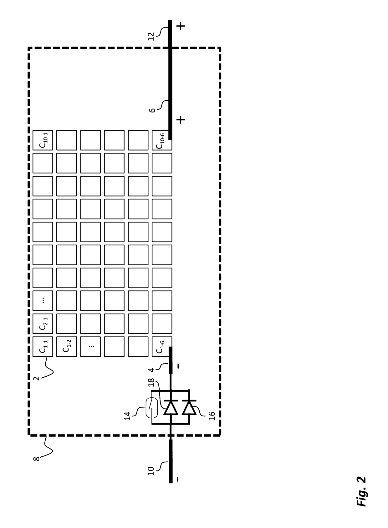 Electroluminescence testable photovoltaic modules having shade management solutions