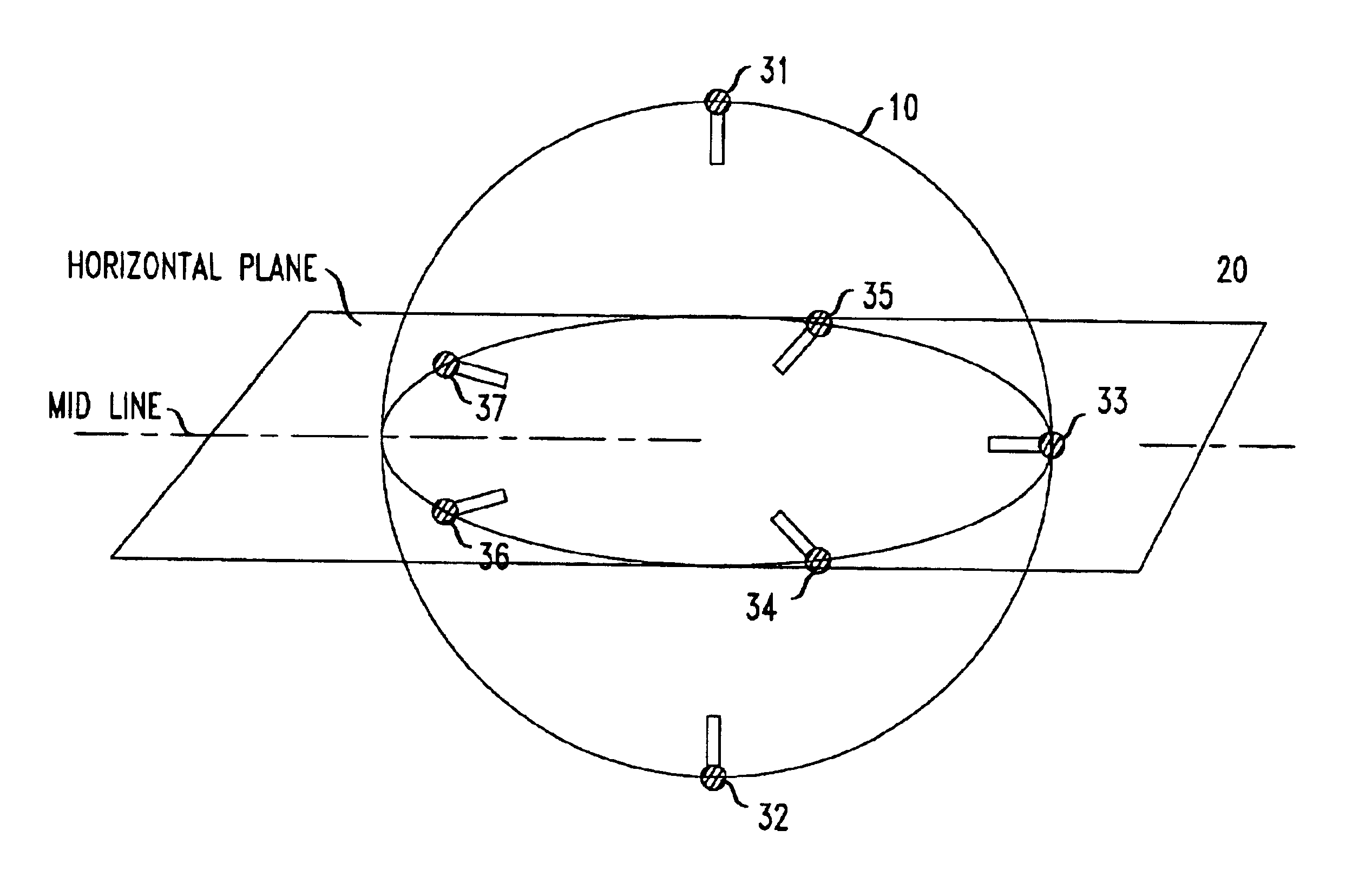 Microphone array for preserving soundfield perceptual cues