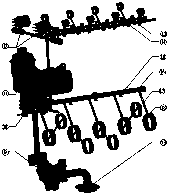 A one-dimensional integrated thermal management simulation method for automobile engine