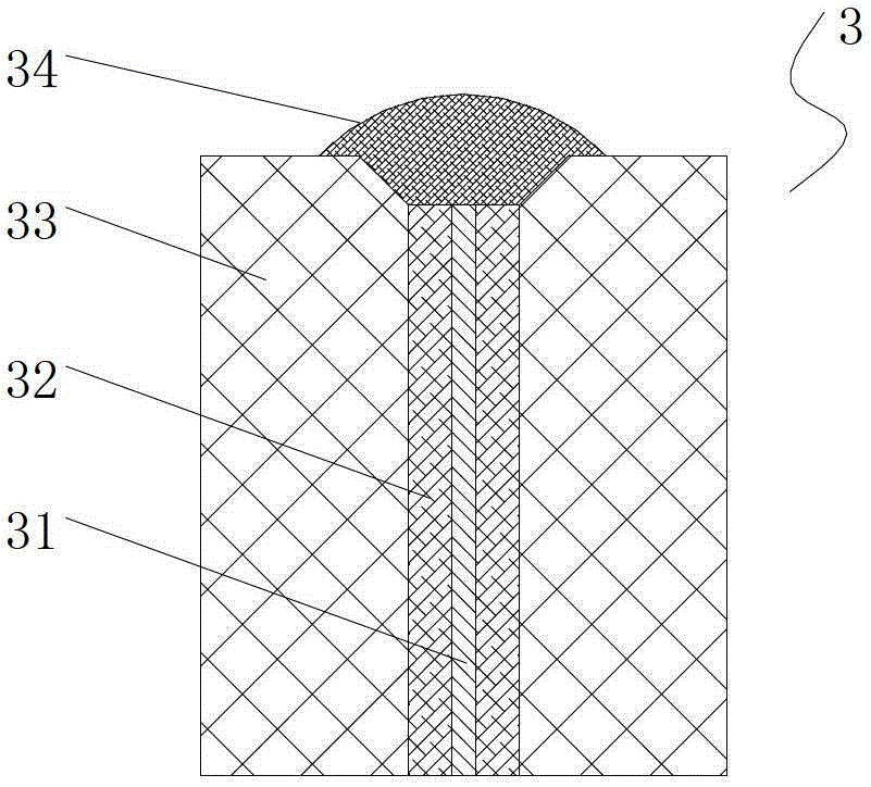 A photovoltaic device integrated with building guardrails