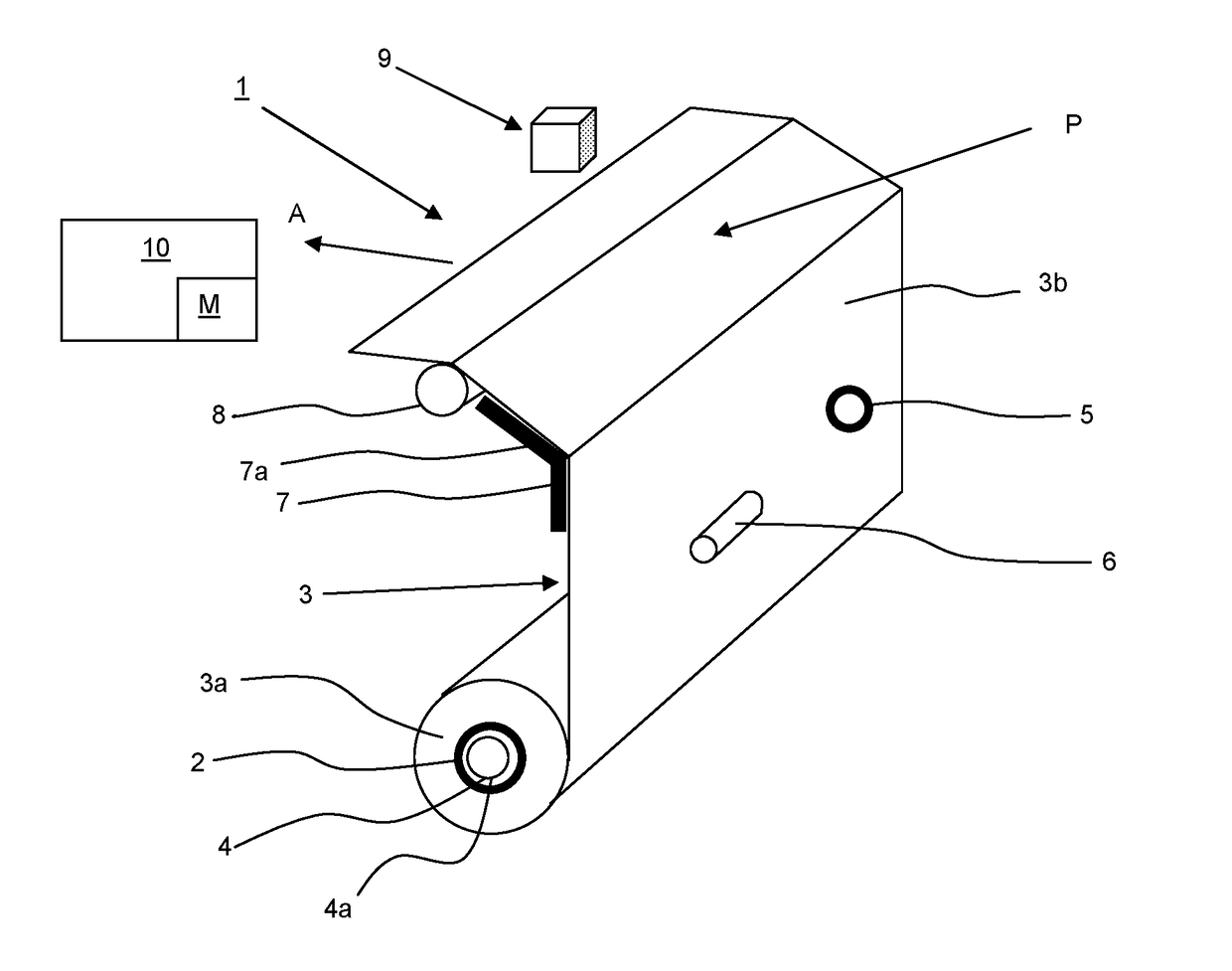 Imaging system for processing a media