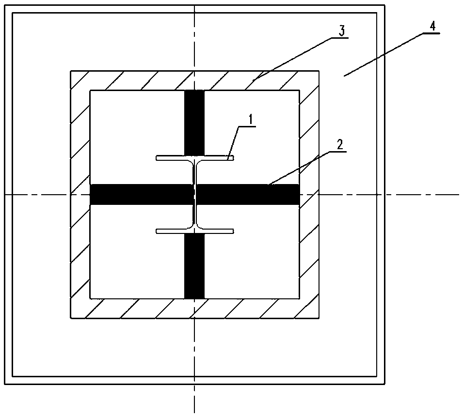 Method for carrying out seismic resistance on flue gas desulfurization building by adopting damper