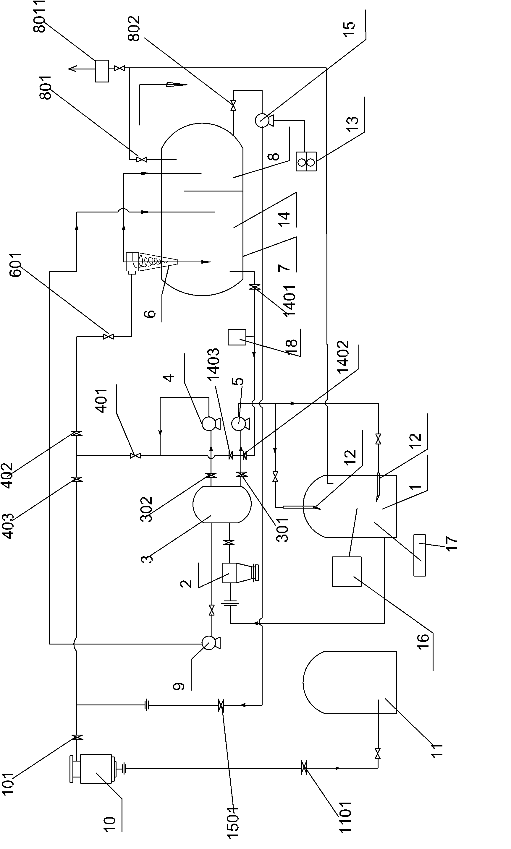 Mechanical cleaning device for product oil tank