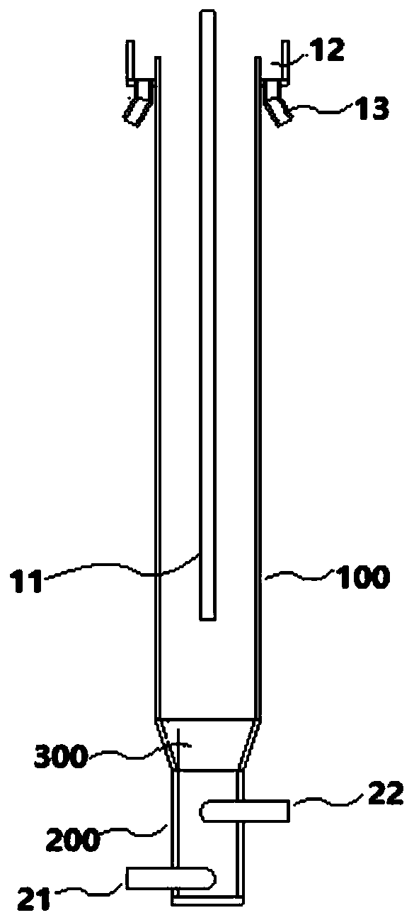 Device for classifying silicon carbide