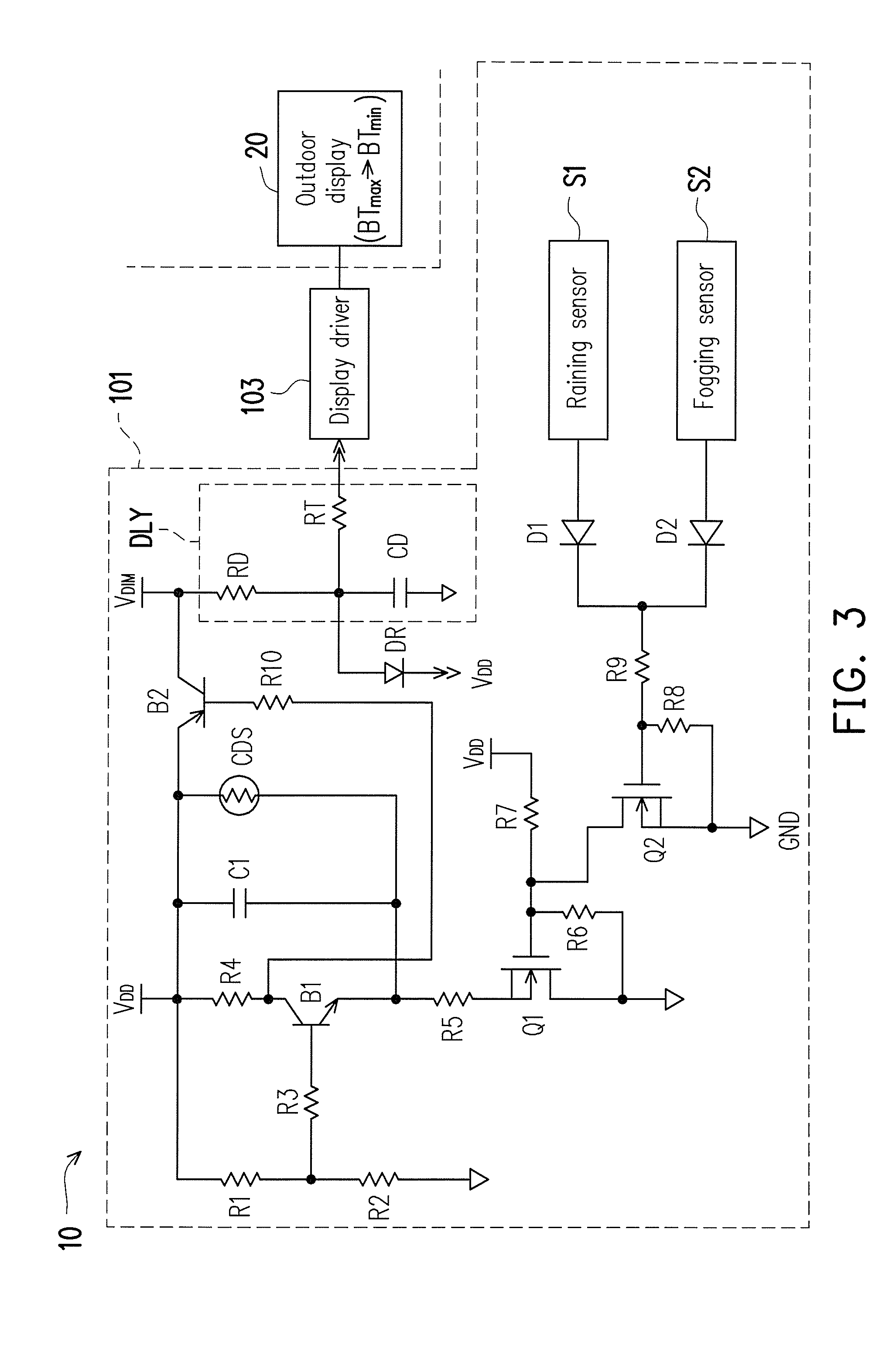 Load driving apparatus adapted to drive outdoor display