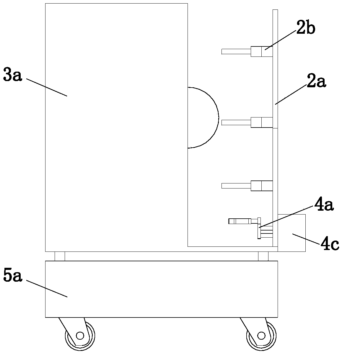 A medical foot orthopedic training device