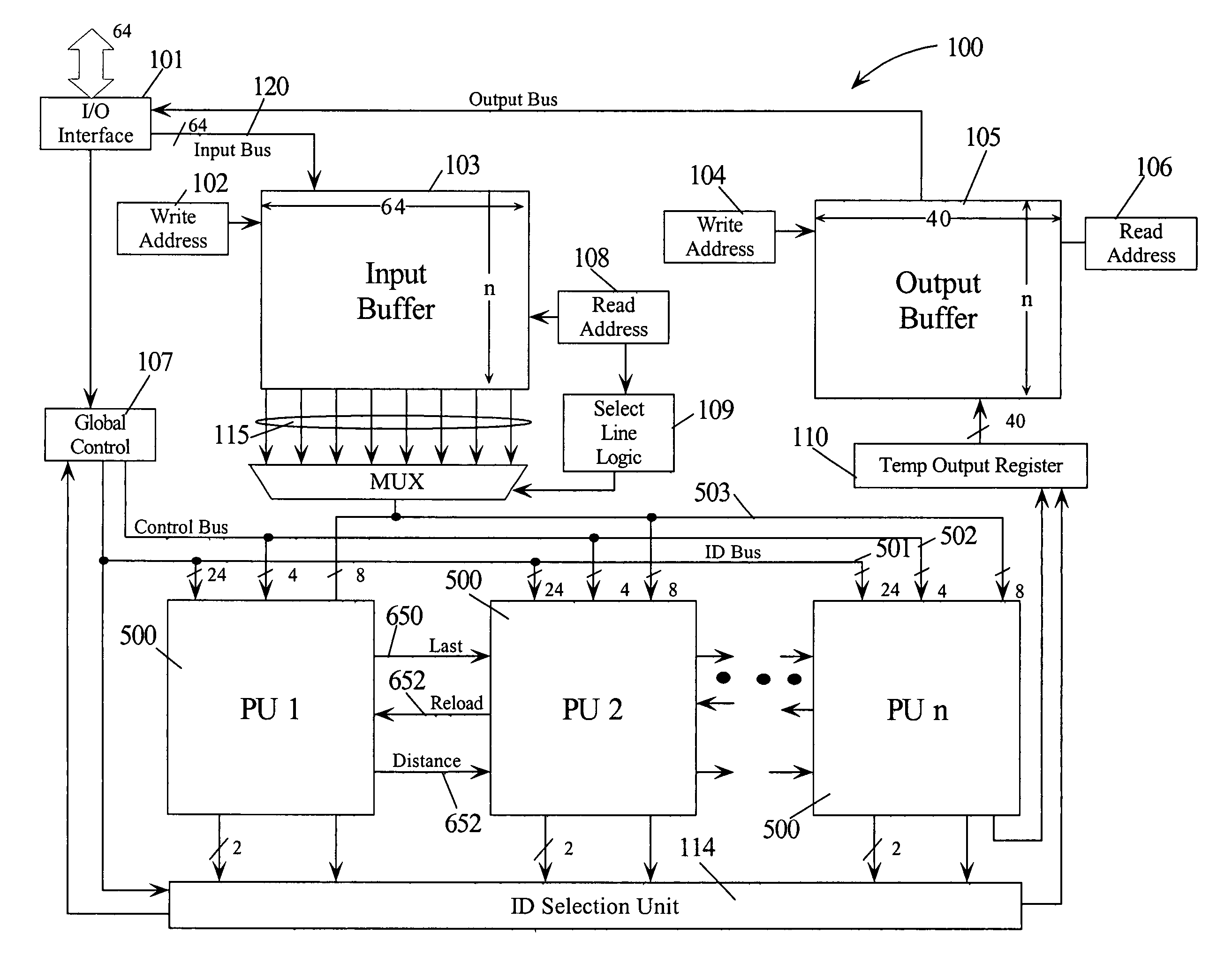 Intrusion detection using a network processor and a parallel pattern detection engine