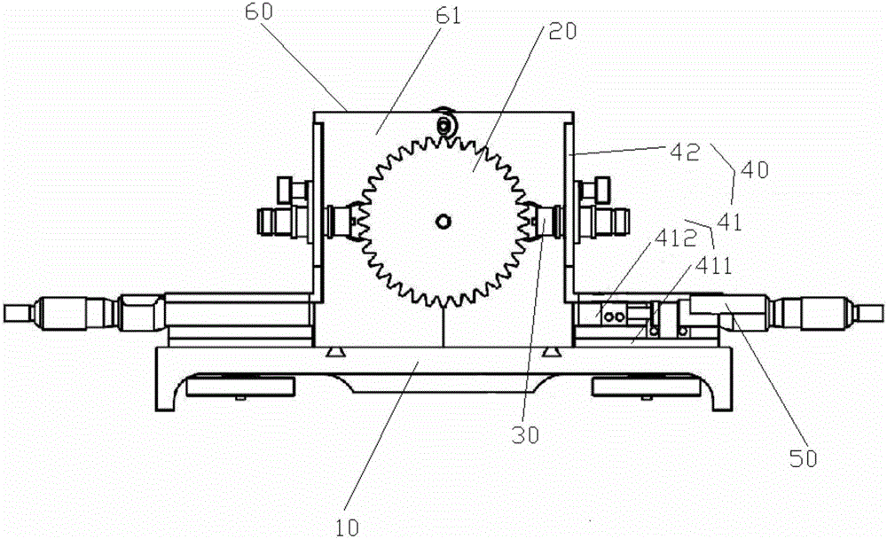 Sensor output test platform