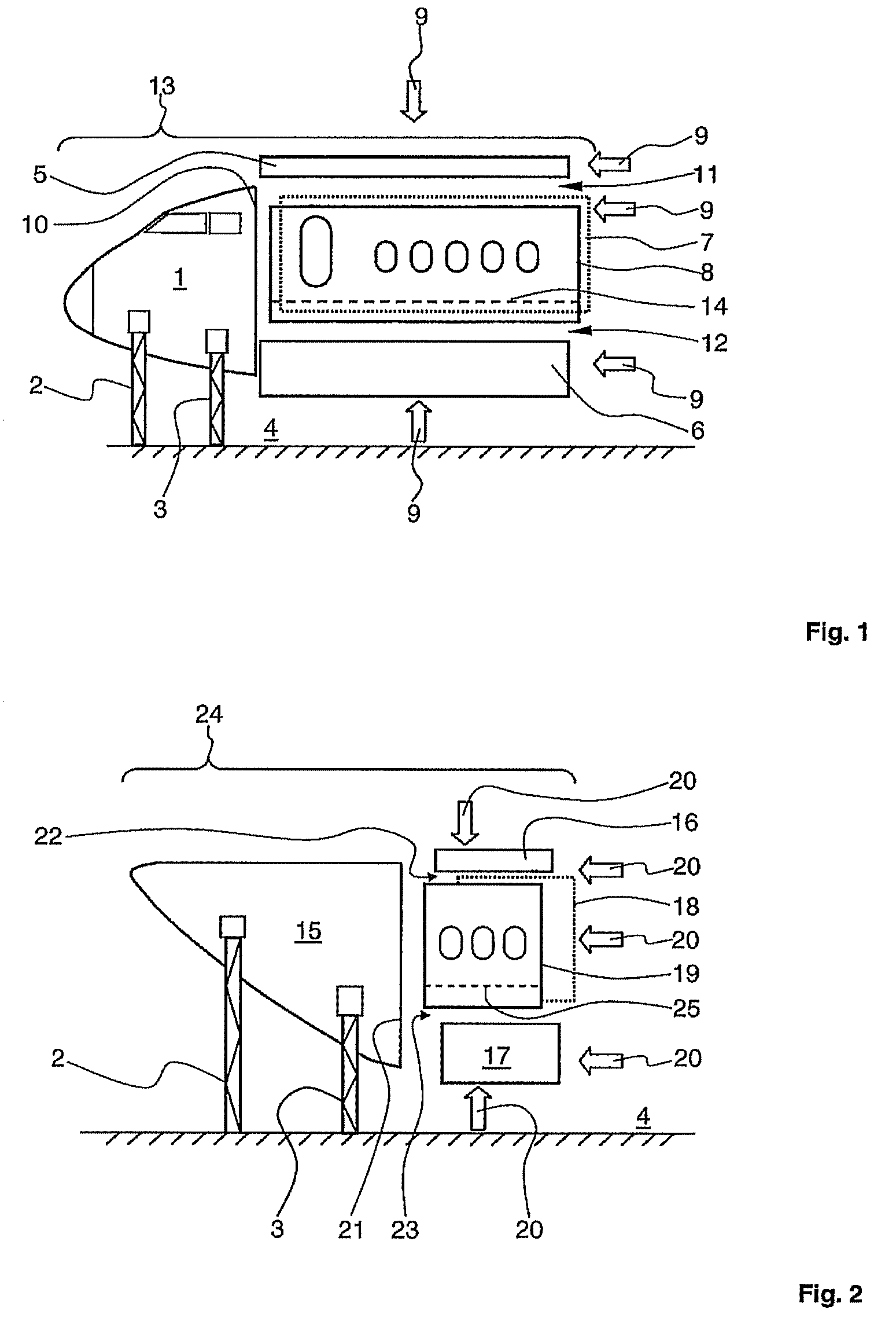 Method and device for producing a fuselage cell of an airplane