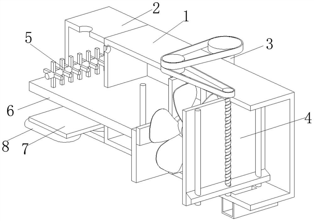 Central air conditioner heat energy recycling device and method