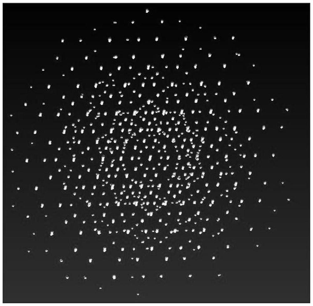 A method for preparing al-pd-fe two-dimensional quasicrystal particles