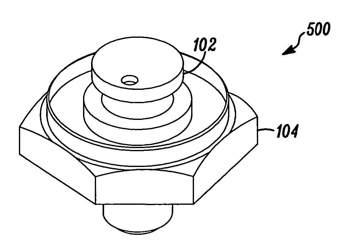 Thick film technology based ultra high pressure sensor utilizing integral port and diaphragm construction