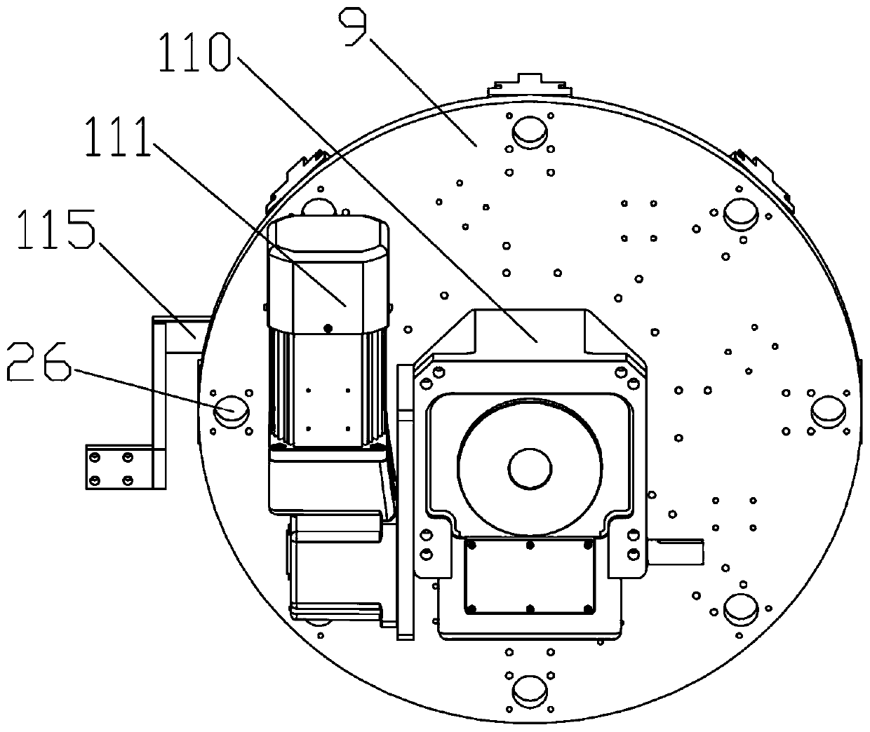 Full-automatic bearing spherical surface drilling, chamfering, tapping all-in-one machine and use method thereof