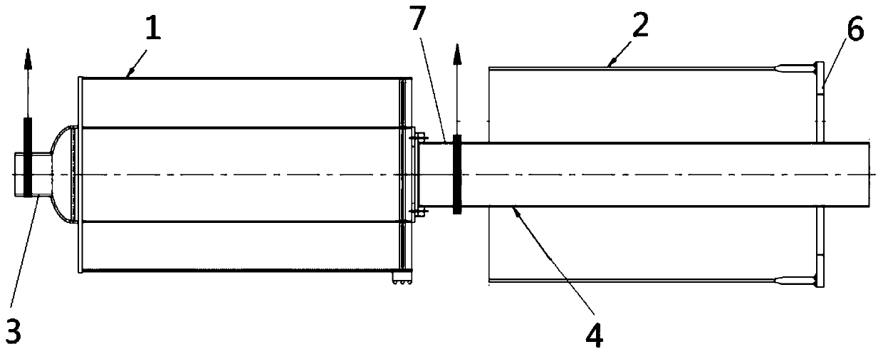 Assembly method of internal part of large adsorber