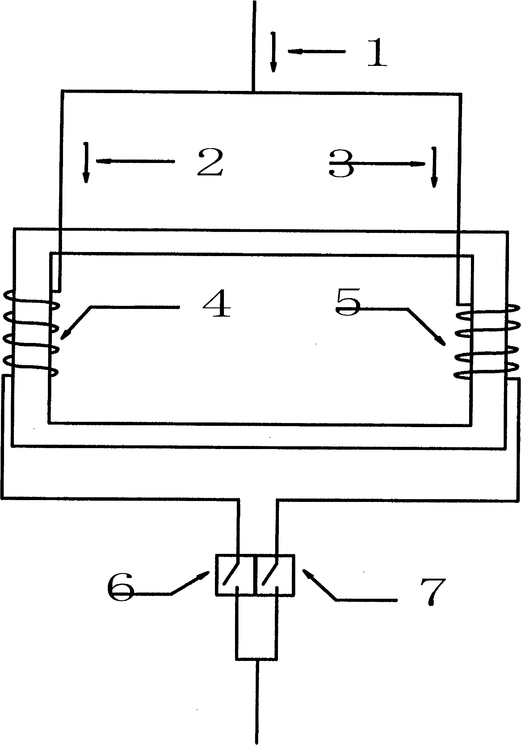 Parallel circuit breaker