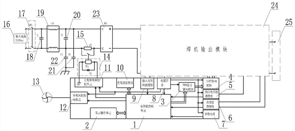 Welder control circuit system