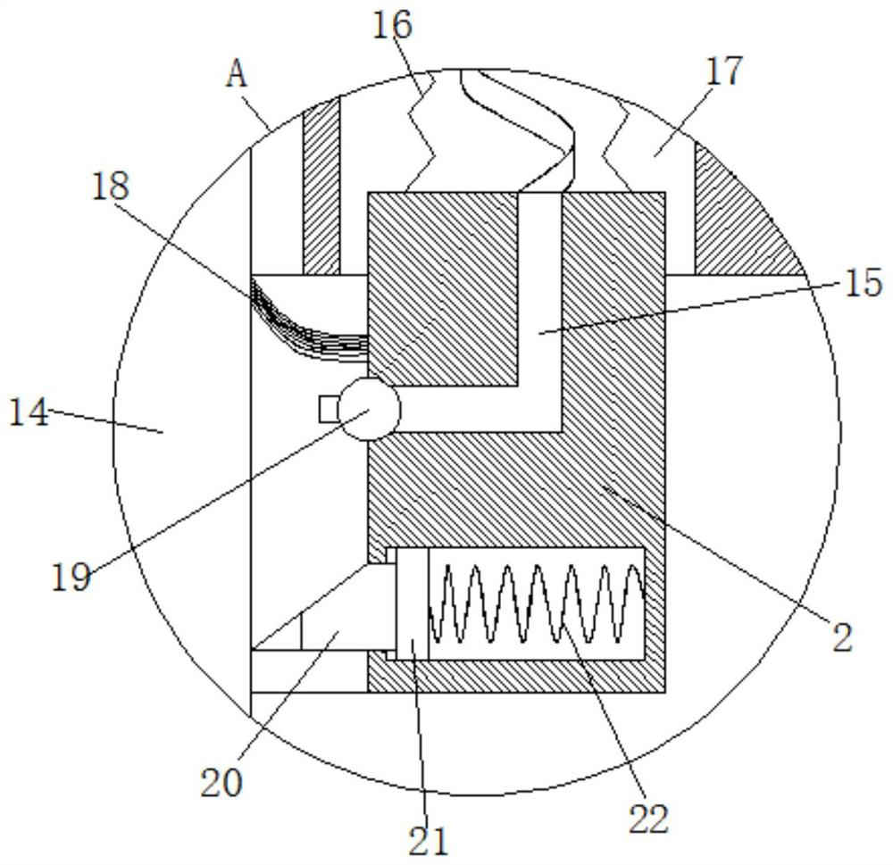 Derusting device for support column of offshore drilling platform