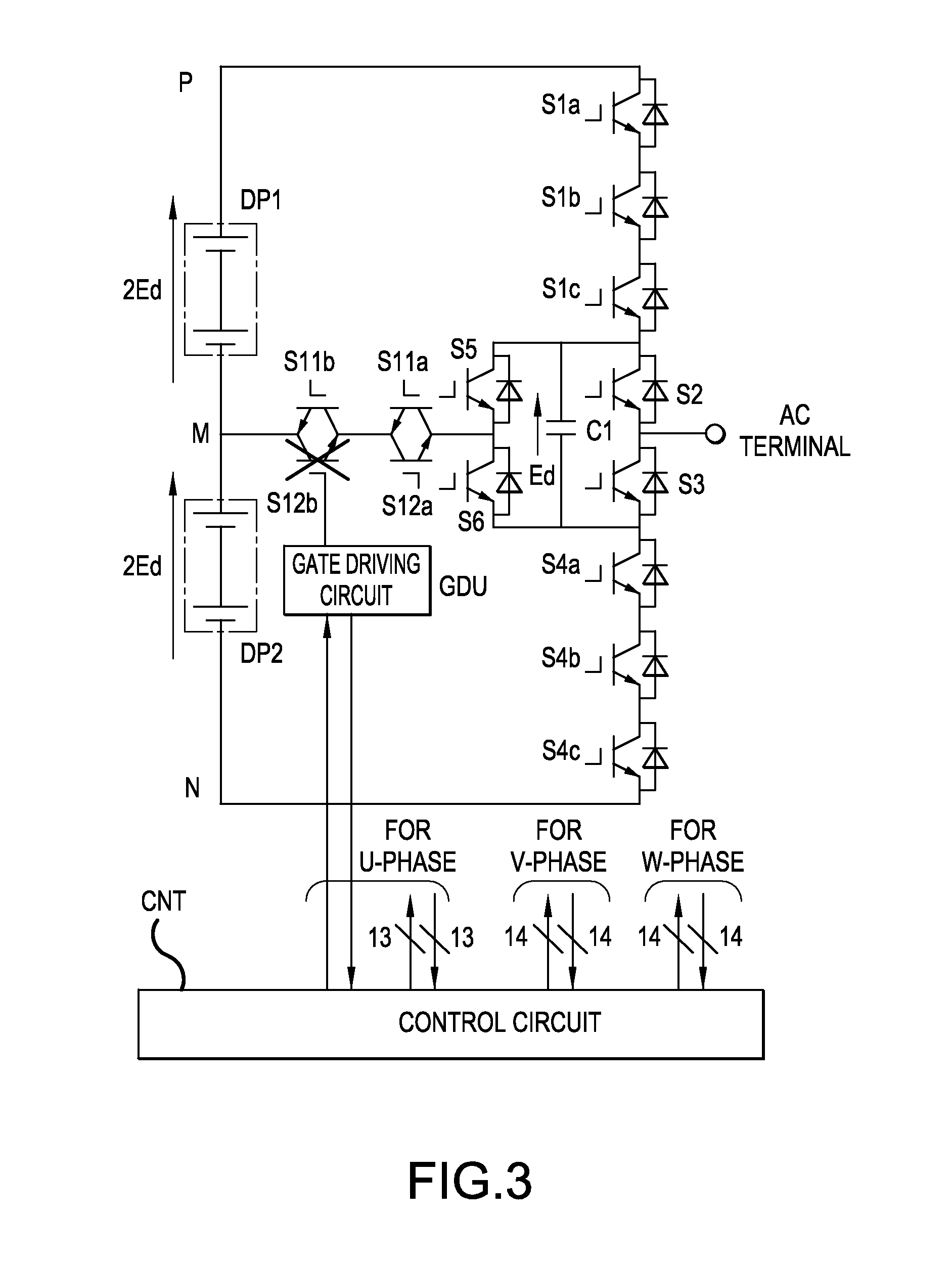 Multilevel power conversion circuit