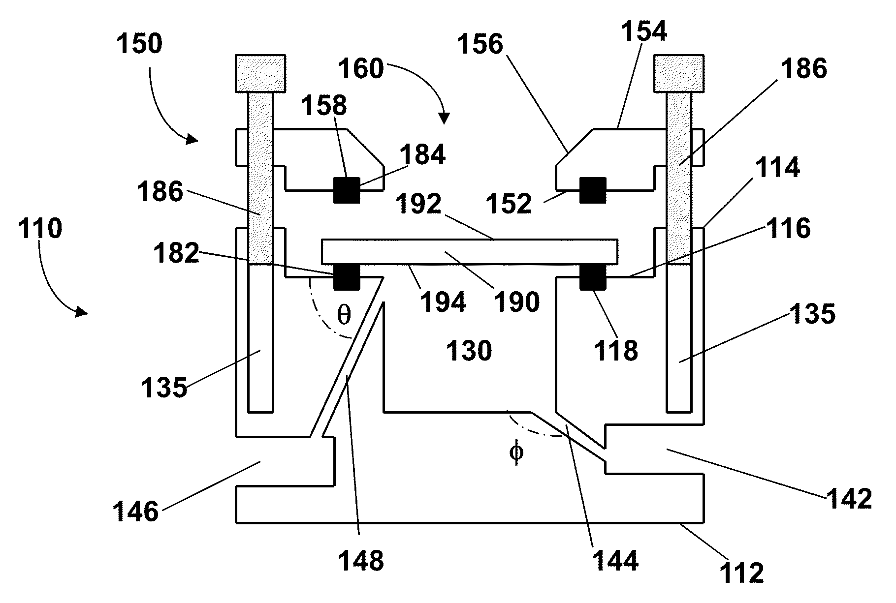 Permeability flow cell and hydraulic conductance system