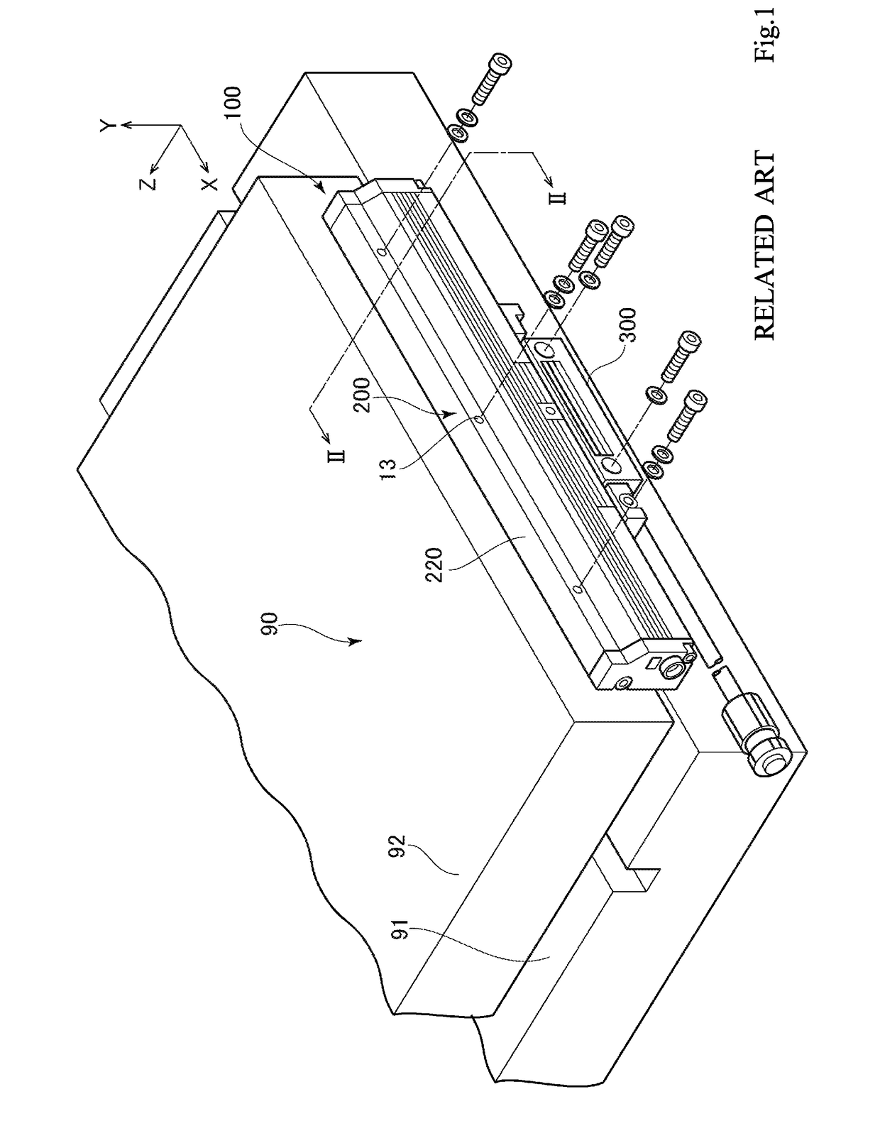 Linear displacement measuring apparatus