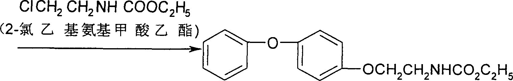 New technology of synthesizing fenoxycarb