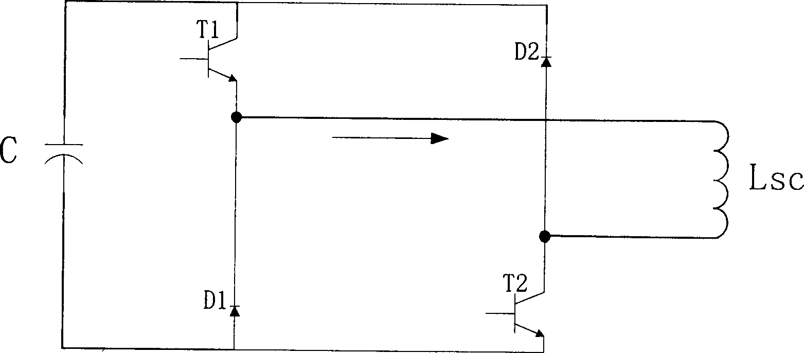 Two-way power controller for superconducting energy-storage