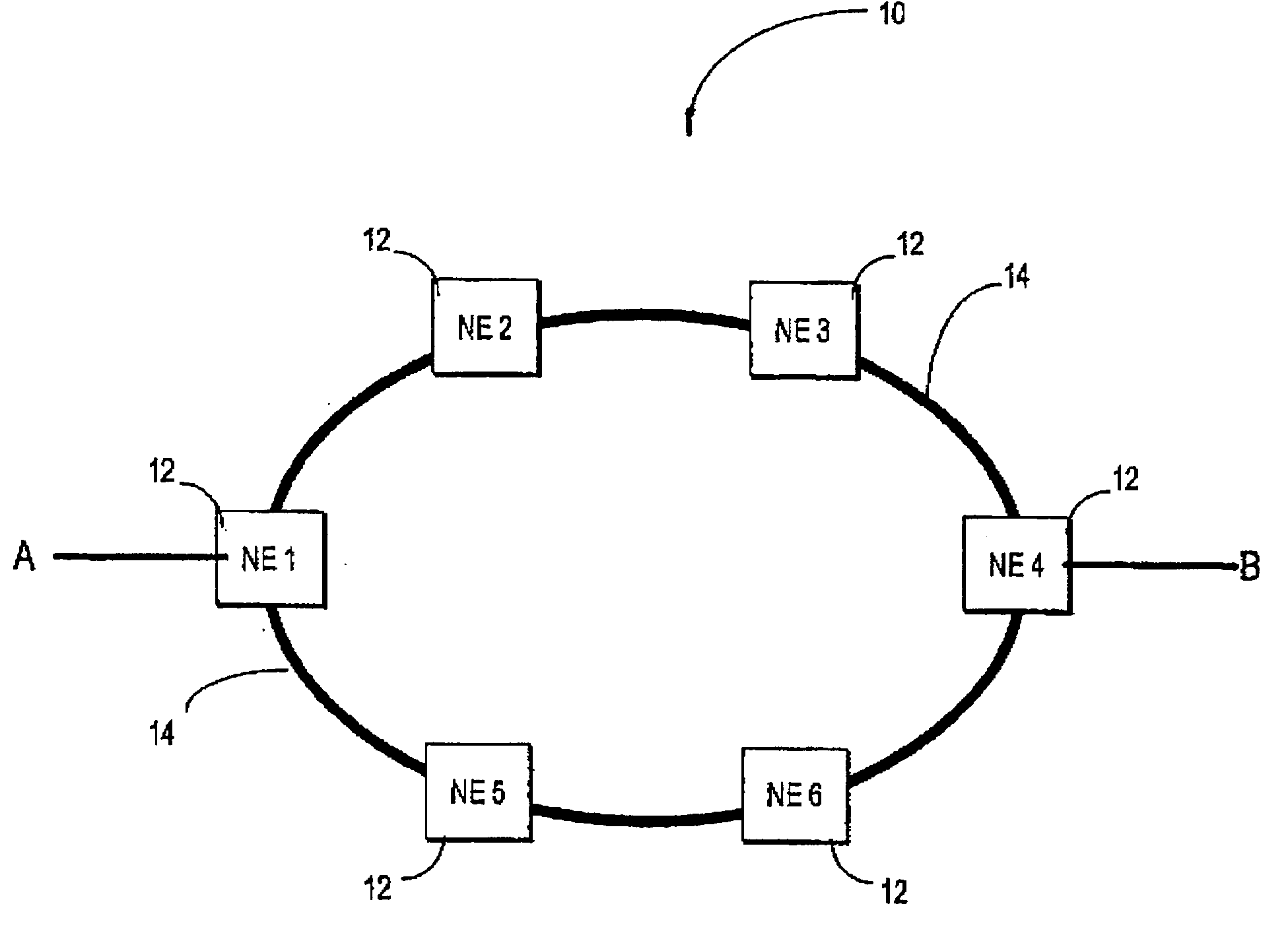 Synchonous transmission network node