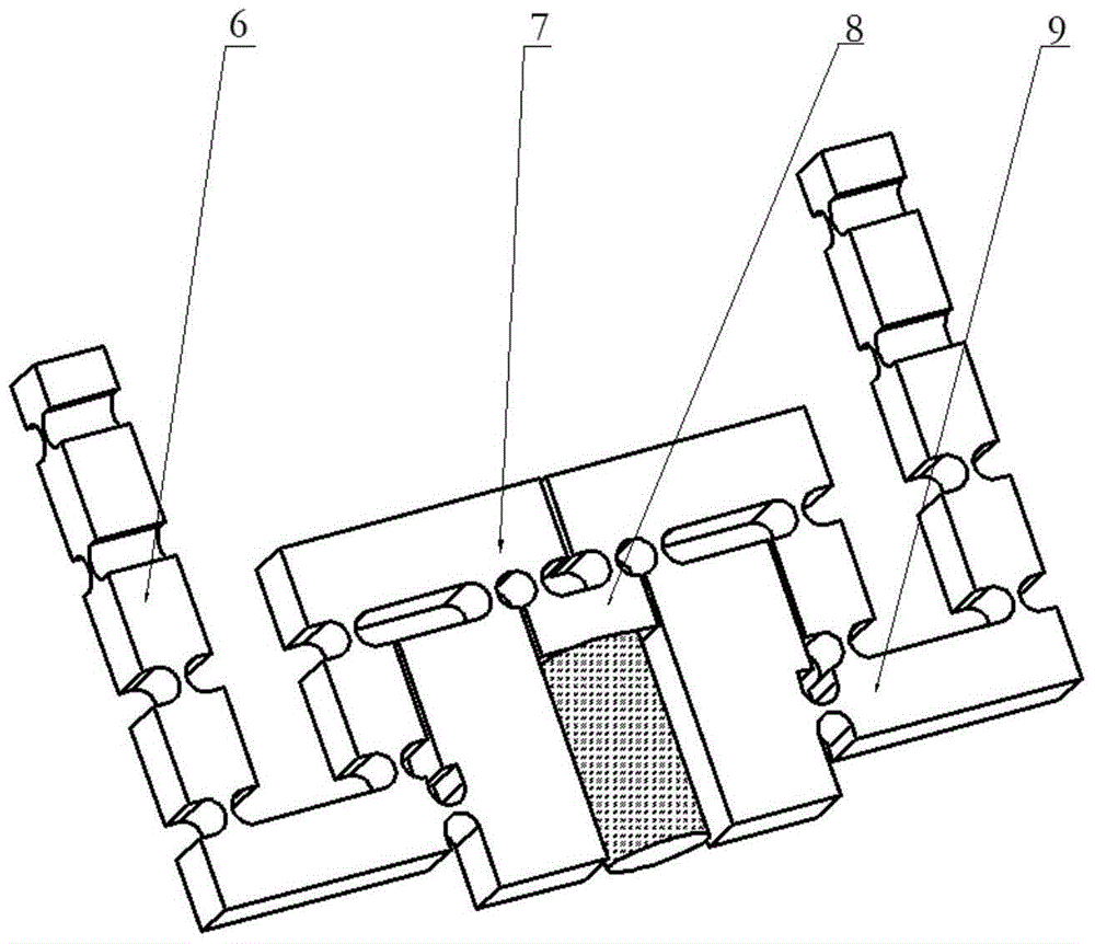 A three-dimensional micro-displacement precision positioning device