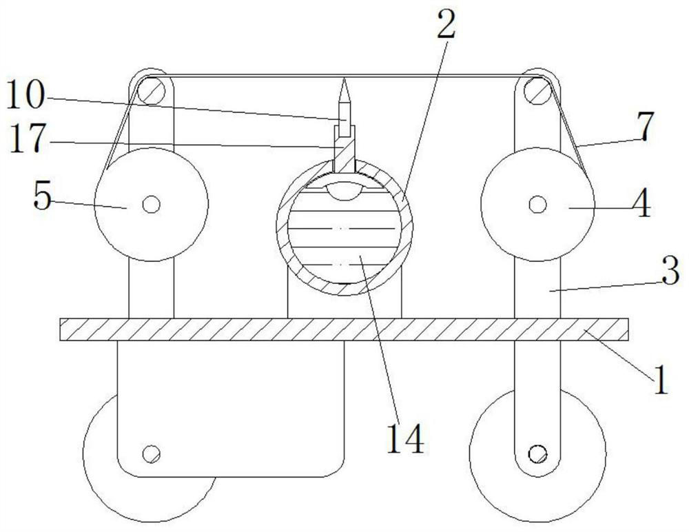 A plane level measuring instrument for construction engineering