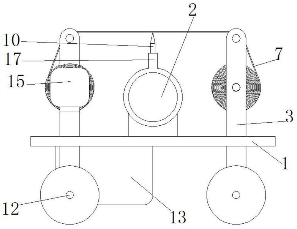 A plane level measuring instrument for construction engineering