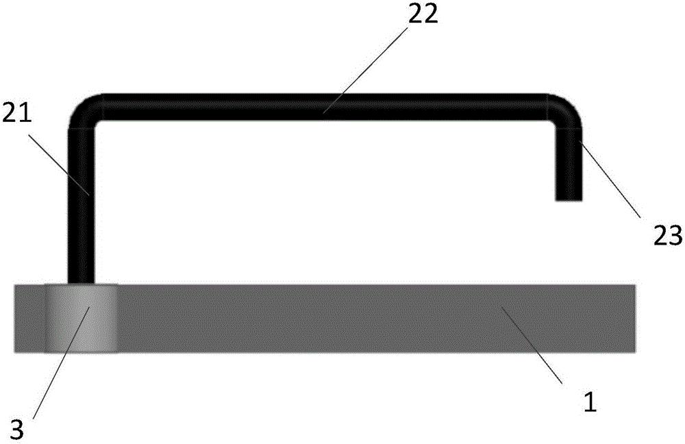 Wireless energy transmission receiving device