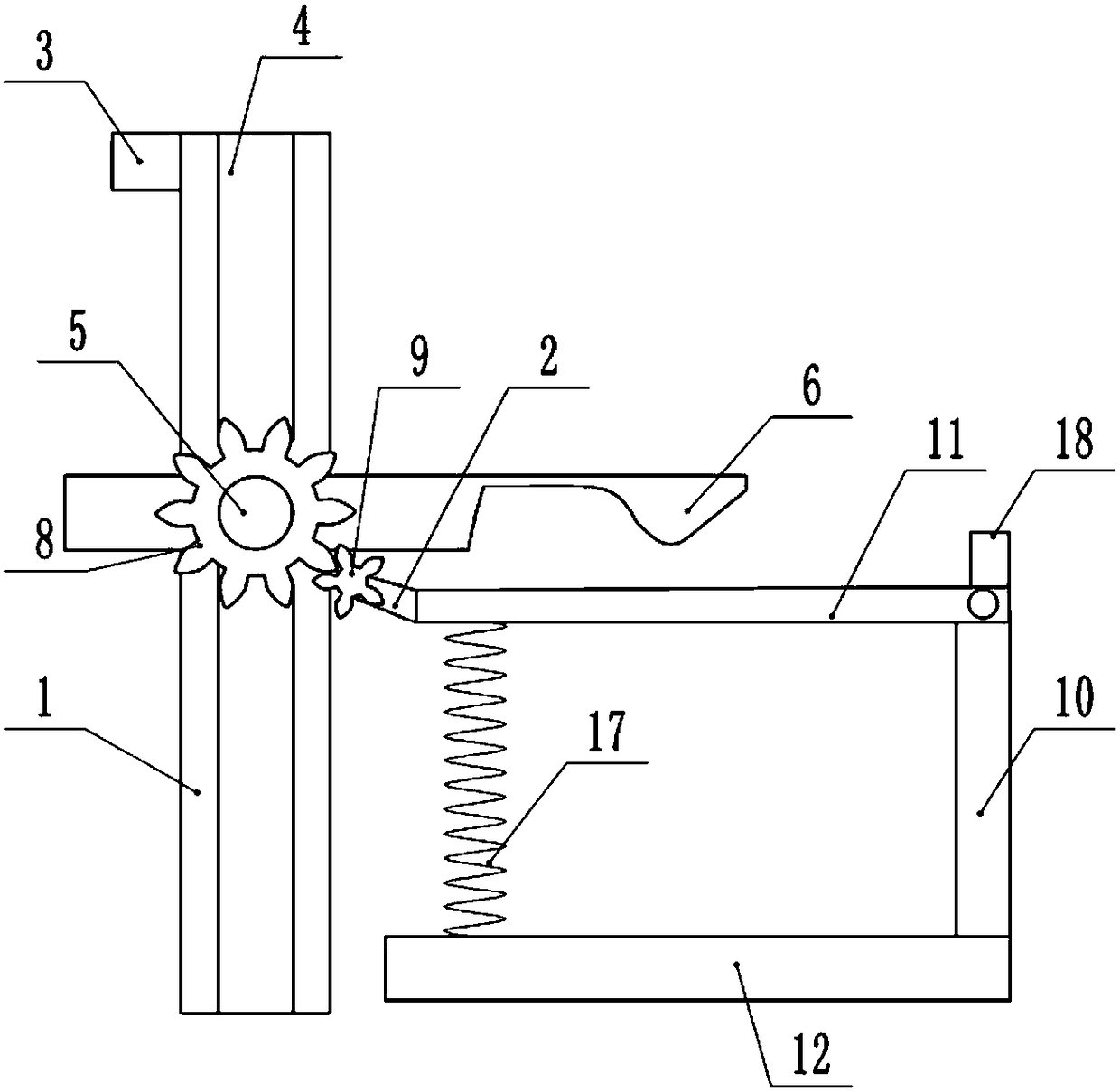 Planting lifting device