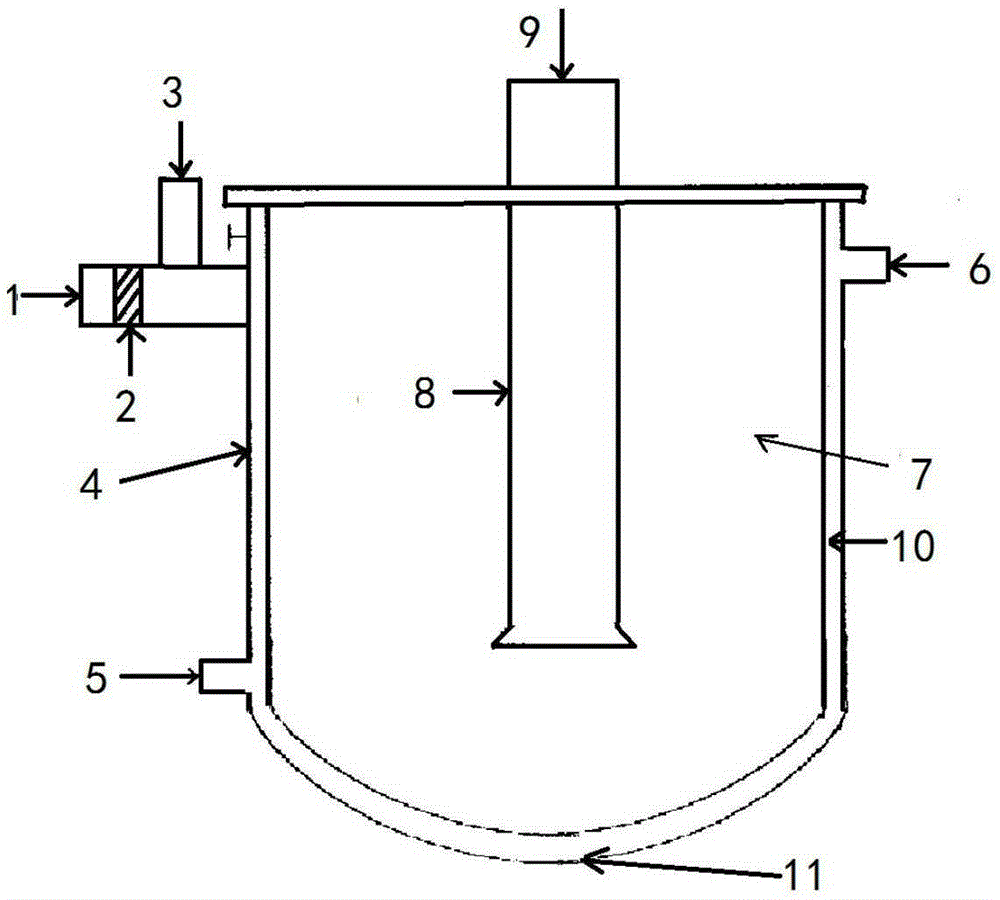 Expanded microsphere foaming agent preparation apparatus