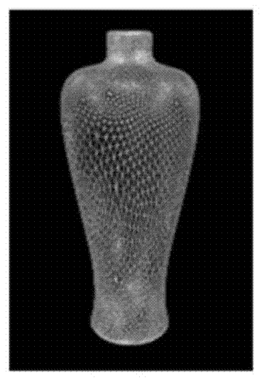 Real-time rendering method for multilayer inhomogeneous material reflecting object