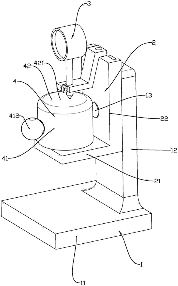 Method for measuring axial clearance of double-row conical bearing