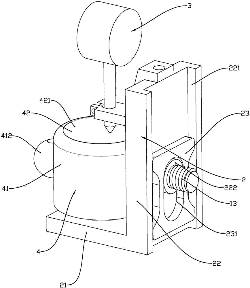 Method for measuring axial clearance of double-row conical bearing