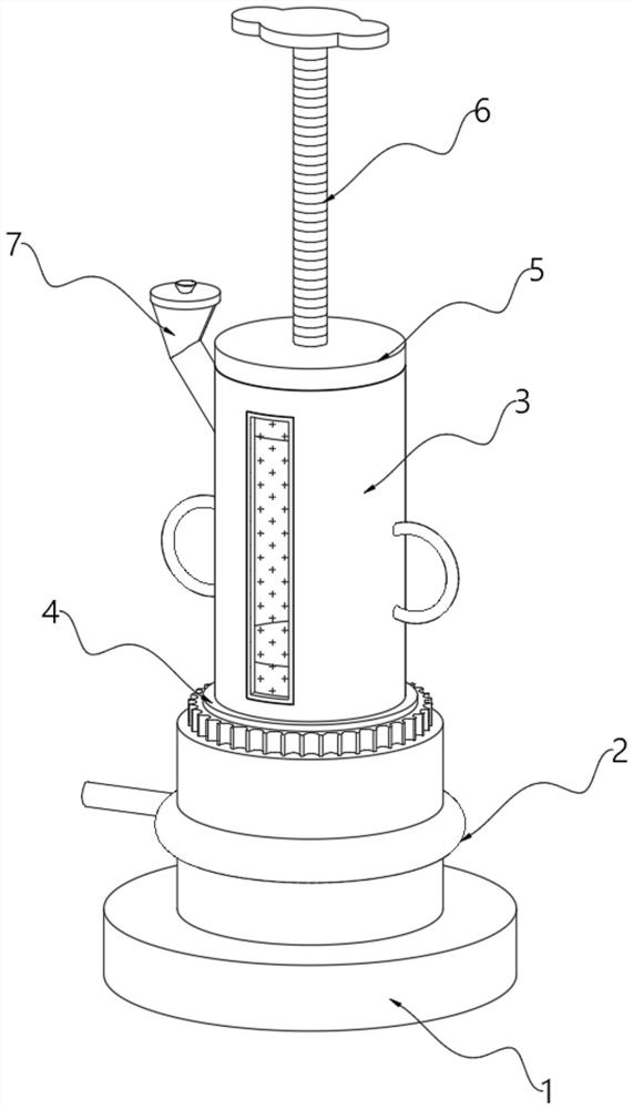 Anti-infection uniform coating device for ultrasonic department