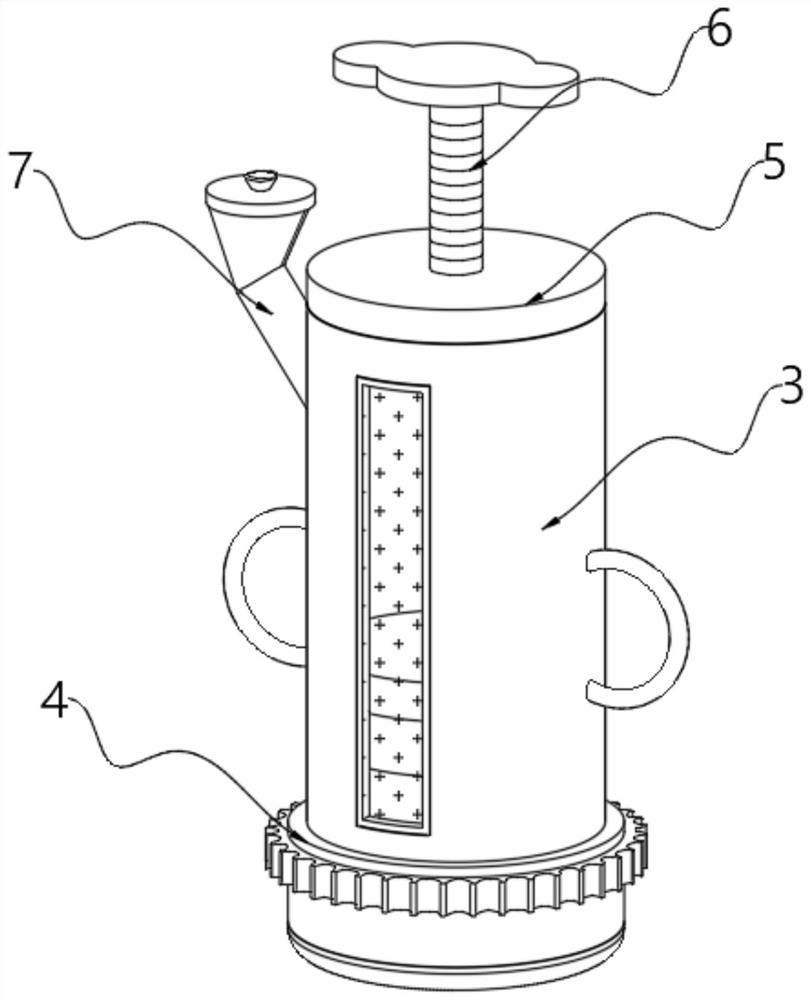 Anti-infection uniform coating device for ultrasonic department