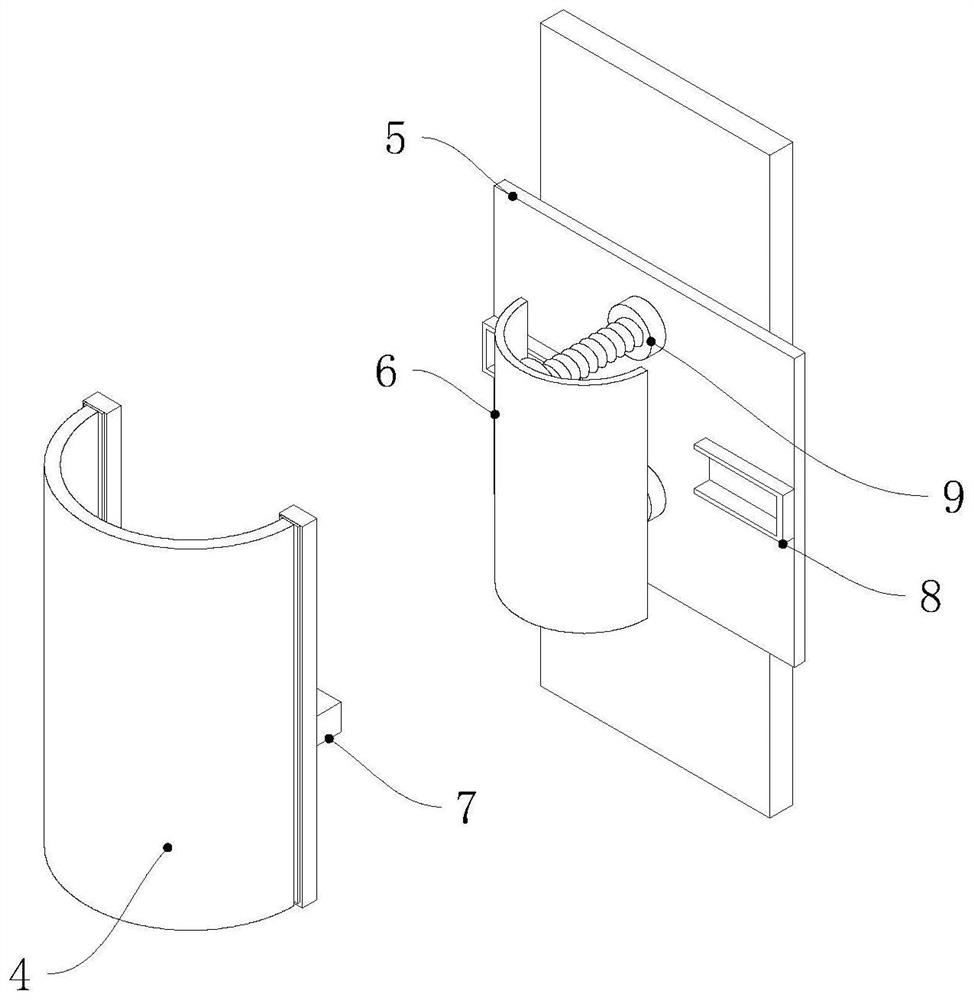 Anti-collision structure for new energy automobile charging pile