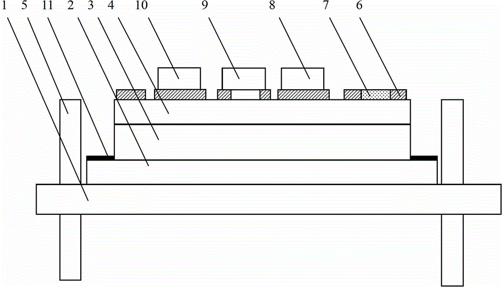 Integration method of high-sensitive temperature-controlled thin film hybrid integrated circuit