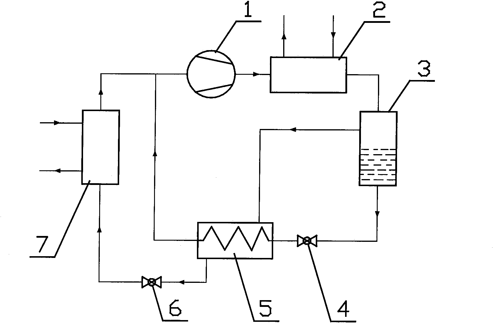 High-efficiency screw-type auto-cascading refrigeration system