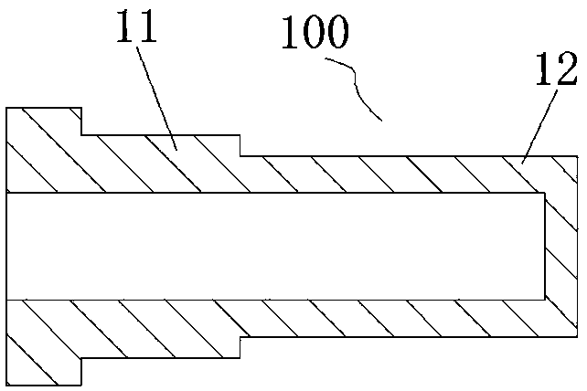 Elasticity test tool for steel cable baffle ring for hole and mandrel assembly thereof