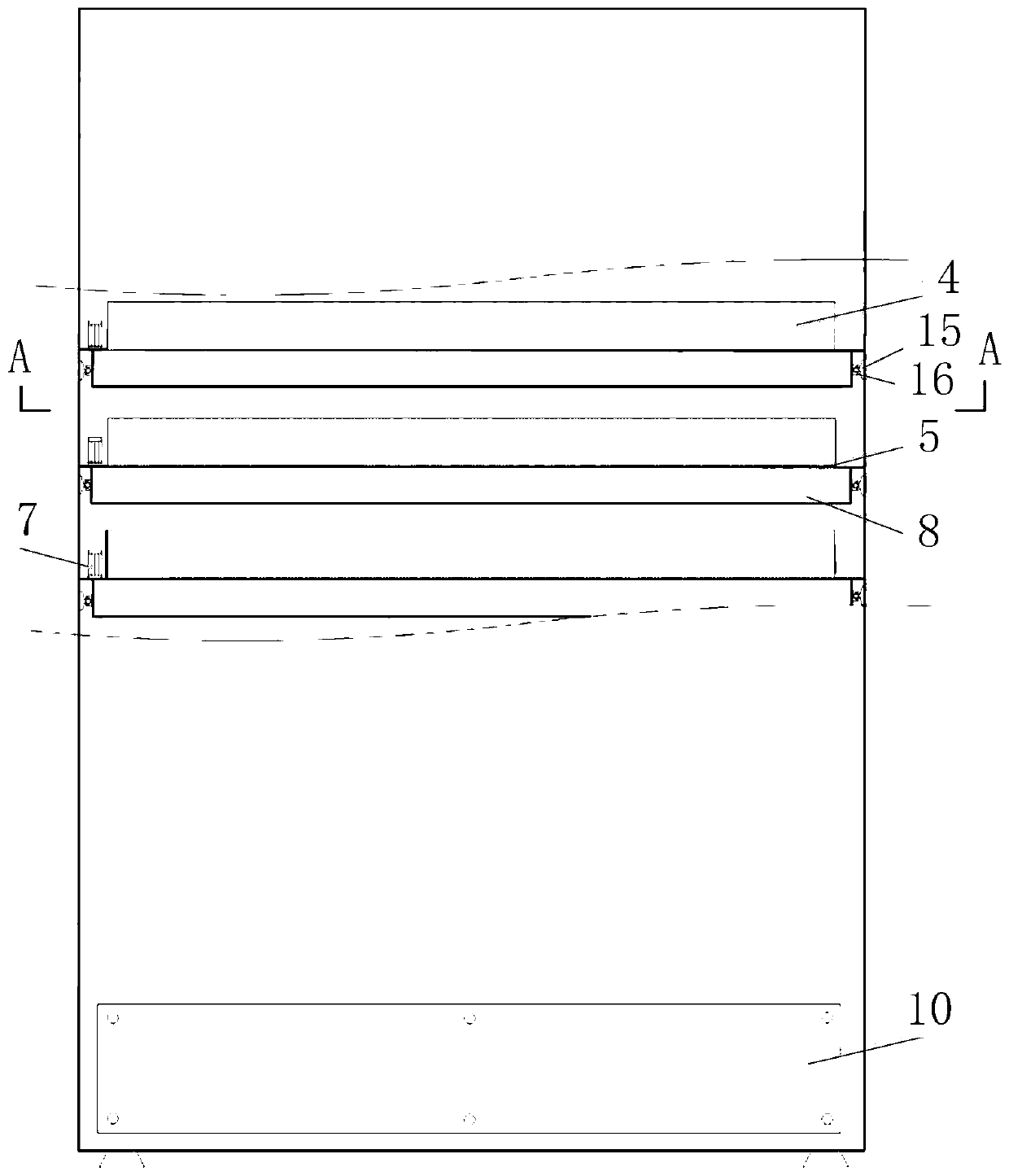 Adaptive supply air box for cooling communication equipment