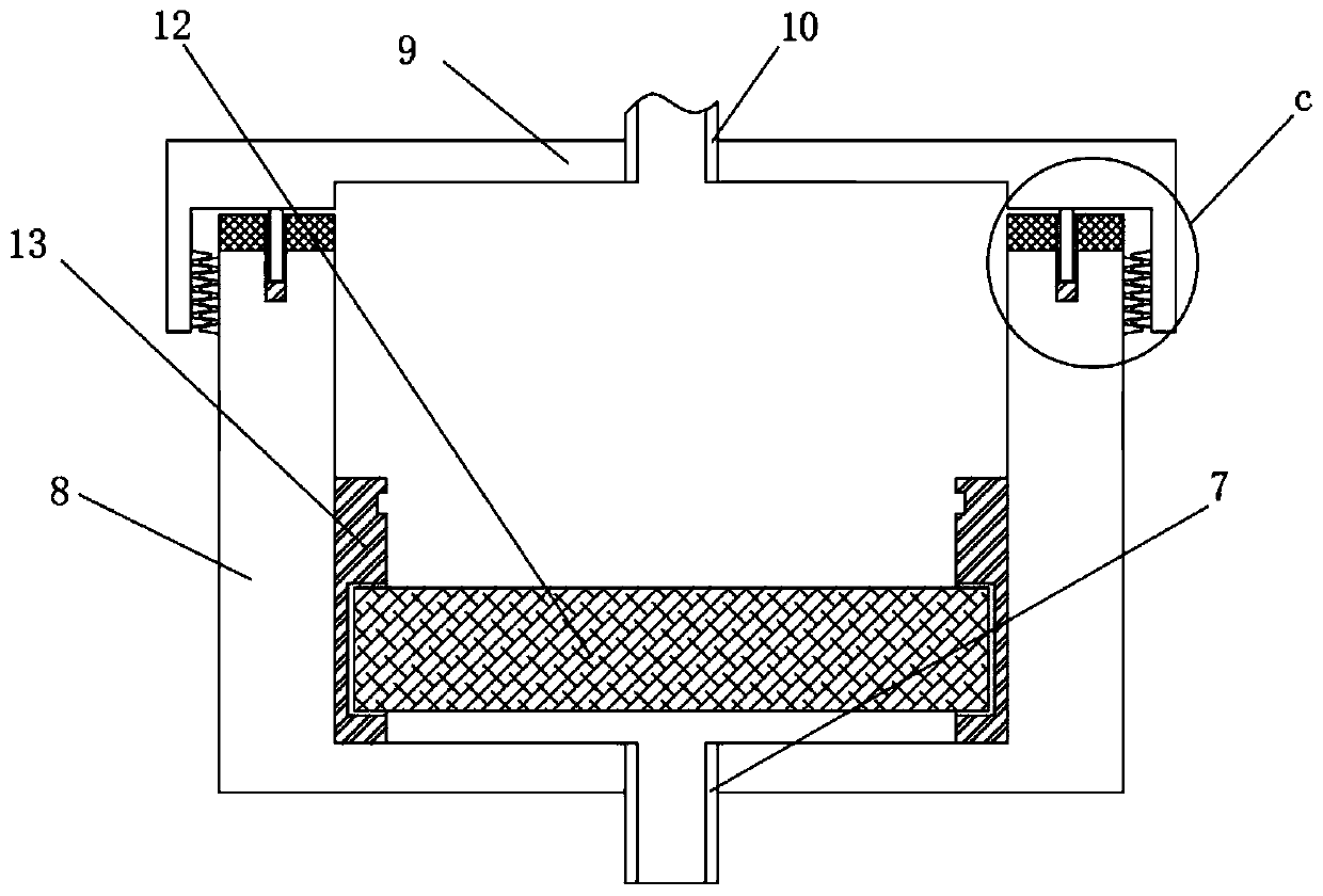 Lubricating oil storage tank